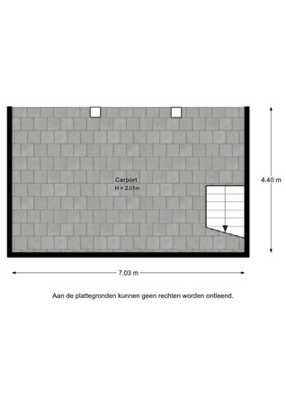 Floorplan - Noordveenweg 18, 2376 AR Nieuwe Wetering